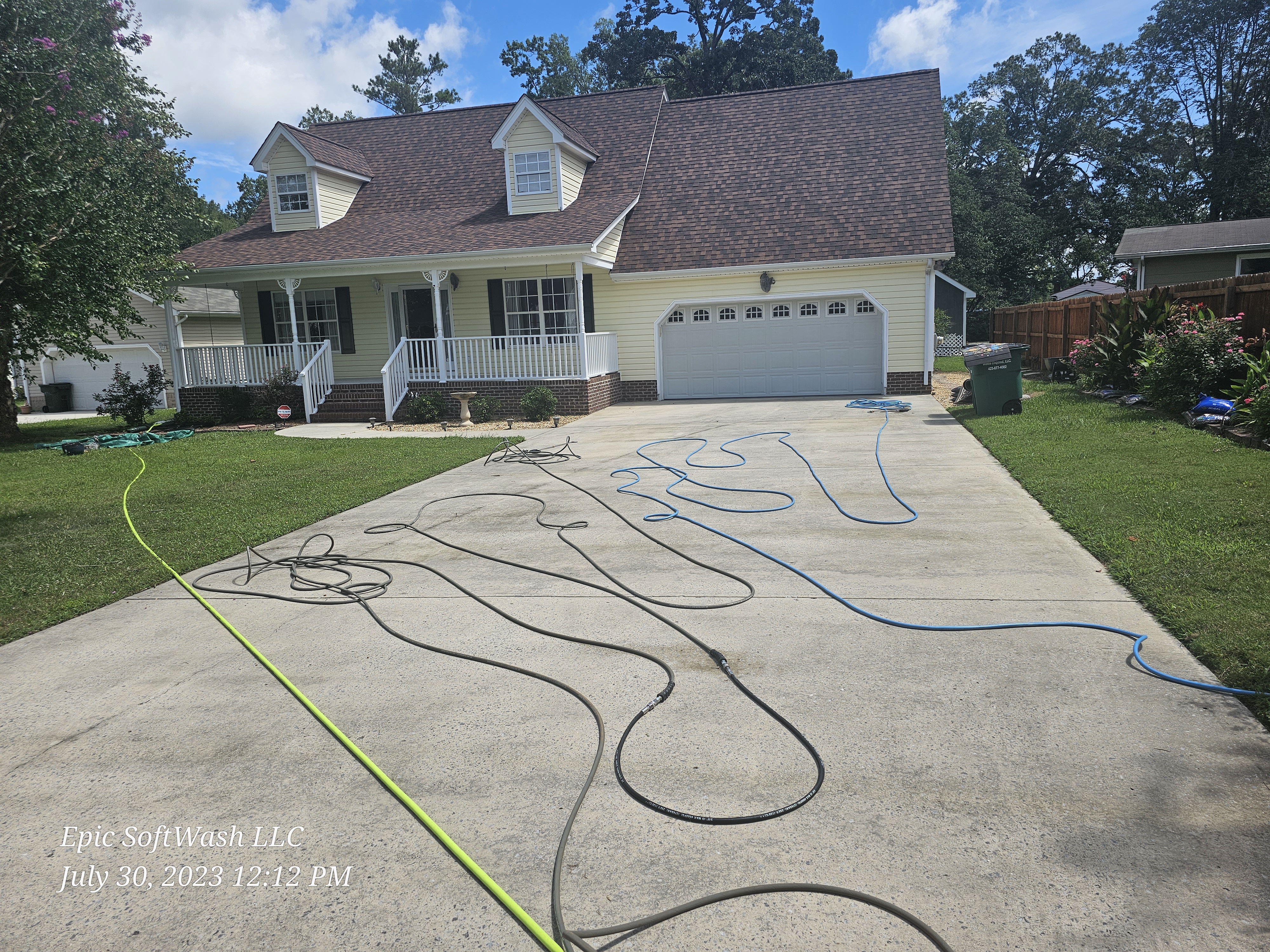 House and Driveway Washing in Chattanooga, TN